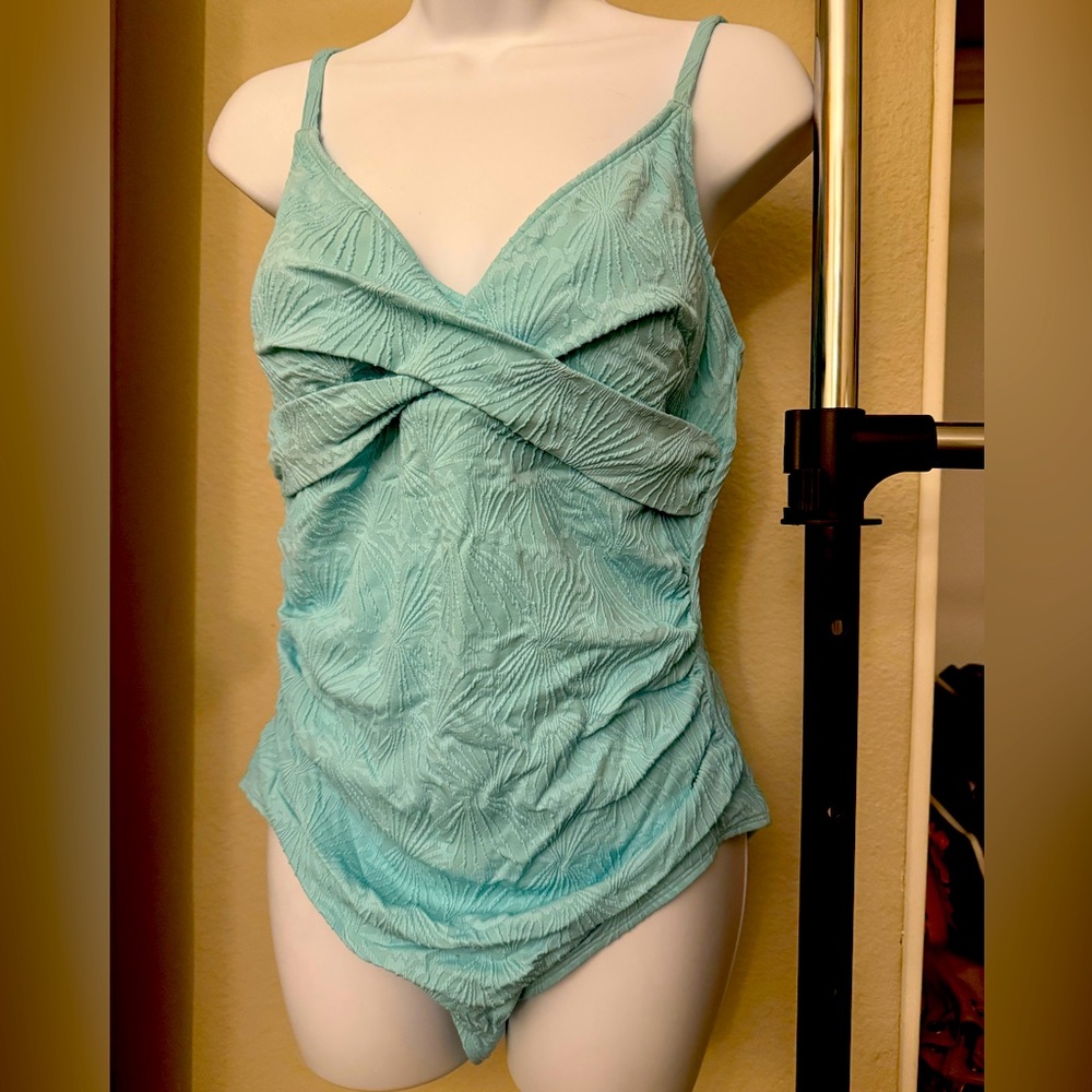 Teal One Piece Bathing Suite Brand New w/o tag